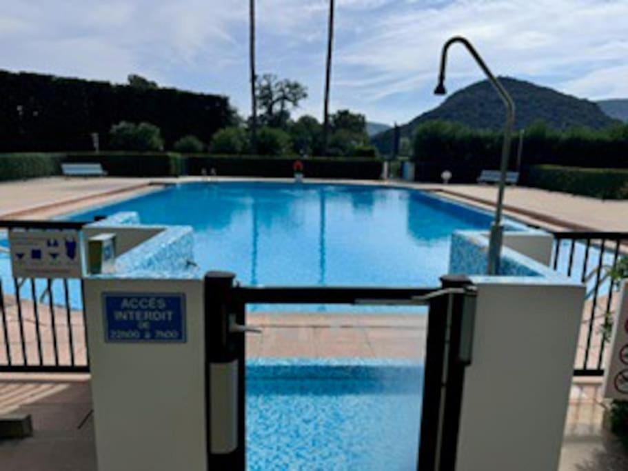 Studio 2Pers Piscine 10Min Plage Mandelieu Exterior foto